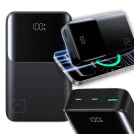 Zdjęcie produktu POWERBANK 20000 mAh NIEDUŻY POWER BANK Z SZYBKIM ŁADOWANIEM USB C 22.5W LED