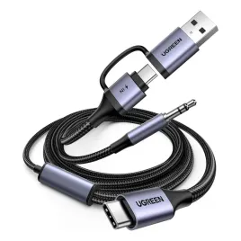 ugreen-adapter-audio-2w1-usb-c-a-mini-jack-60w-czarny-trend-2024