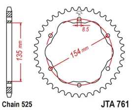 zebatka-tylna-jt-jta761-38-ducati-1098-r-s-streetfighter-1099-aluminiowa