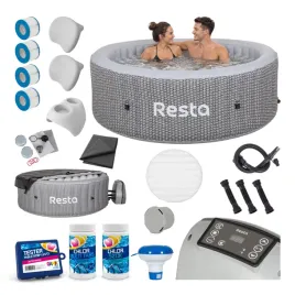 spa-ogrodowe-resta-symi-204cm-2040w-czarny-zestaw-premium