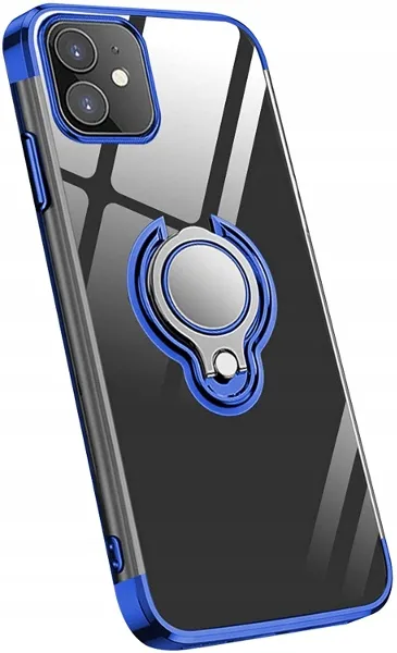 niebieskie-etui-case-holder-ring-iphone-12-pro-stan-nowy