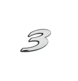 emblemat-znaczek-do-mazda-cyfra-3-chrom