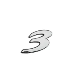 emblemat-znaczek-do-mazda-cyfra-3-chrom