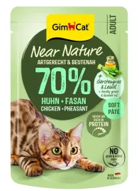 gimcat-near-nature-kurczak-bazant-saszetka-85g