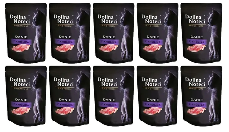 Dolina Noteci dla kota Danie z Królika 10x85g
