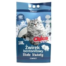 chico-zwirek-bentonitowy-dla-kota-compact-drobny-biale-kwiaty-10l