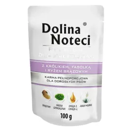 mokra-karma-dla-psow-malych-ras-dolina-noteci-krolik-fasolka-i-ryz-100g