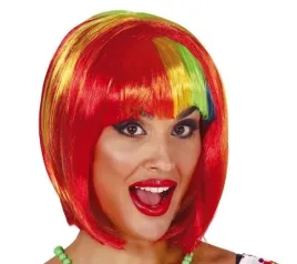 peruka-multikolor-bob-krotka-z-grzywka-krotkie-wlosy-neon-party