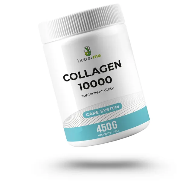Collagen 10 000 proszek 450g BetterMe Kolagen rybi + wit. C + hialuron
