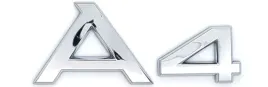 emblemat-znaczek-napis-klapa-tyl-do-audi-a4-chrom