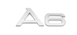 emblemat-znaczek-napis-klapa-tyl-do-audi-a6-chrom