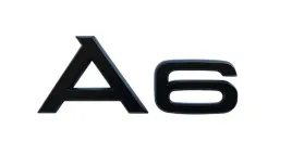 emblemat-znaczek-napis-klapa-tyl-do-audi-a6-czarny