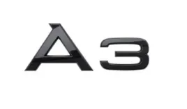 emblemat-znaczek-napis-do-audi-a3-klapa-tyl-czarny