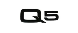 emblemat-znaczek-napis-klapa-tyl-do-audi-q5-czarny