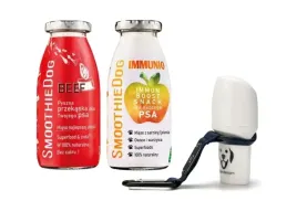 doggyroller-granatowy-smoothiedog-wolowina-i-jelen-zestaw