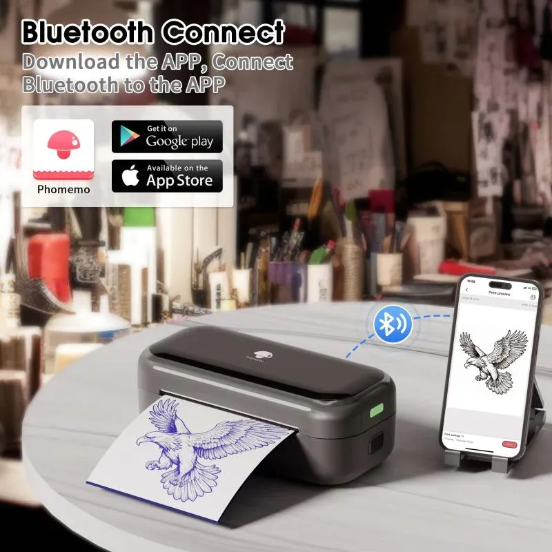 drukarka-termiczna-do-transferu-tatuazu-phomemo-tp31-usb-bluetooth-stan-powystawowy