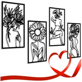 obraz-azurowy-nowoczesny-abstrakcja-kobieta-kwiat-obrazy-do-sypialni-panel