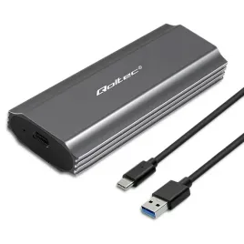 qoltec-obudowa-or-kieszen-nv2271-na-dysk-m-2-ssd-or-sata-or-nvme-or-usb-c-or-2tb