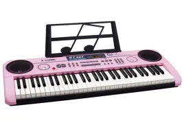 keyboard-rozowy-lcd-organy-pianino-61-klawiszy-mikrofon-zasilacz-usb
