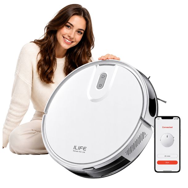 Robot sprzątający iLife V20 LiDAR 5000Pa mop WiFi aplikacja Mopujący
