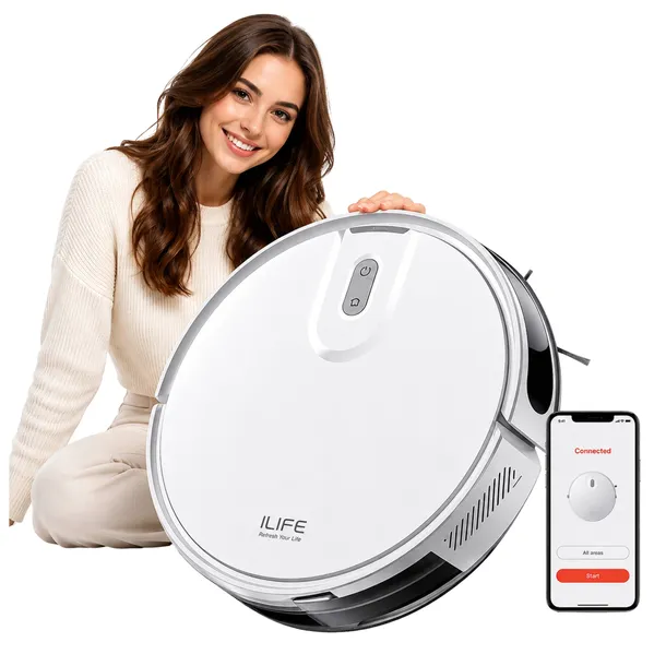 Robot sprzątający iLife V20 LiDAR 5000Pa mop WiFi aplikacja Mopujący
