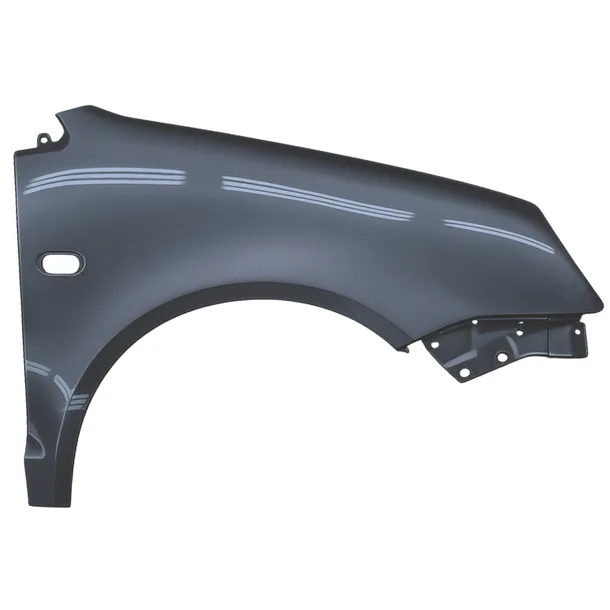 Błotnik VW POLO 9N Prawy LC7V 01-05 Nowy Lakierowany