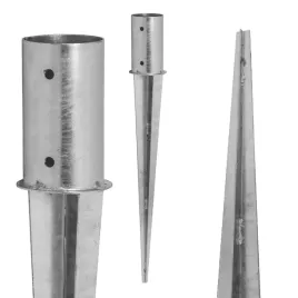 podstawa-slupa-wbijana-okragla-kotwa-100-x-750-mm-altanka-hustawka-domek