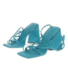 damskie-sandaly-niebieskie-sznurowane-buty-35-mer