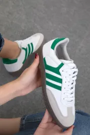biale-buty-sportowe-damskie-zielone-paski-zamszowe-wstawki-38-5ga