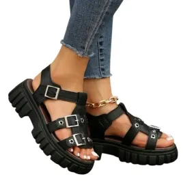 buty-damskie-sandaly-czarne-z-zapieciem-375-v9h