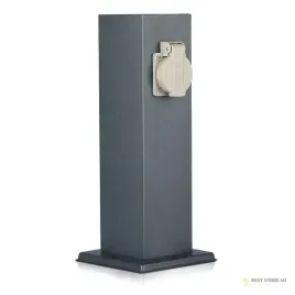 slupek-ogrodowy-v-tac-2-gniazda-30cm-2x16a-3600w-ip44-grafit-vt-1155-1