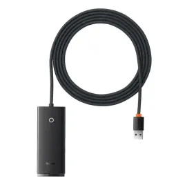 baseus-lite-series-hub-4-portowy-usb-a-do-4xusb-a-3-0-2m-czarny-wkqx0302