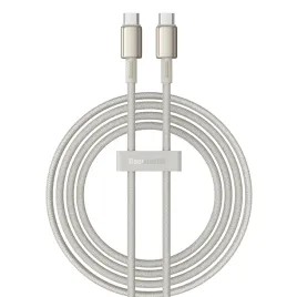kabel-baseus-tungsten-gold-usb-c-usb-c-100w-2m-zloty