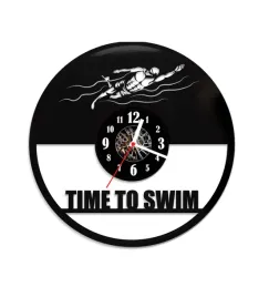 zegar-scienny-z-plyty-winylowej-time-to-swim-6-9