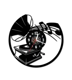 zegar-scienny-z-plyty-winylowej-260-13-gramofon