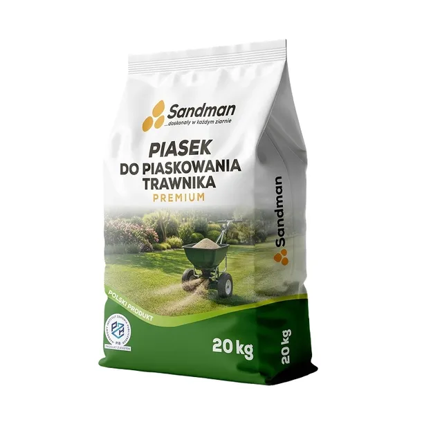 PIASEK DO PIASKOWANIA TRAWY TRAWNIKA MURAWY PREMIUM 20 kg Suchy