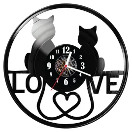 zegar-scienny-z-plyty-winylowej-kocie-love-130-14