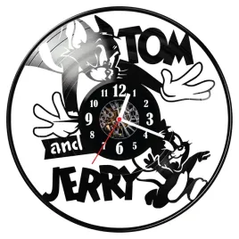 zegar-scienny-z-plyty-winylowej-tom-i-jerry-333-14