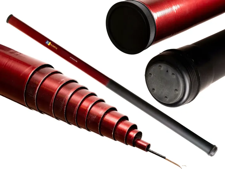 WĘDKA BAT TYCZKA LAGUNA 14M SPŁAWIKOWA TELESKOPOWA RUMPOL 80-120G 110845