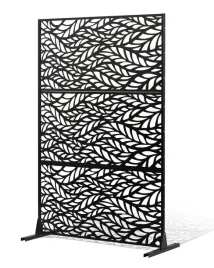 metalowy-parawan-3-czesciowy-czarny-stylowa-oslona-do-ogrodu-183-cm