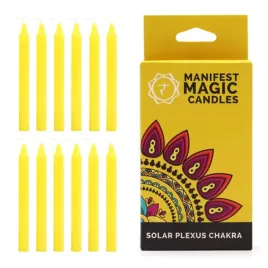 zestaw-zoltych-swiec-manifest-magic-candles-czakra-splotu-slonecznego-12szt