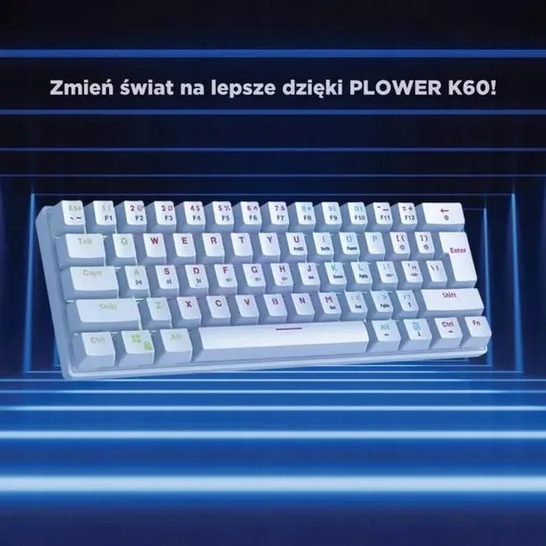 rampage-plowerk60-blue-switch-biala-konstrukcja-podporka-pod-nadgarstki-podswietlenie