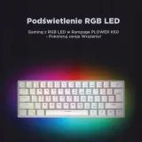 rampage-plowerk60-blue-switch-biala-kolor-bialy