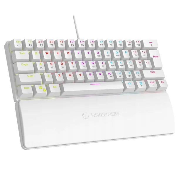 rampage-plowerk60-blue-switch-biala-stan-nowy-kolor-bialy
