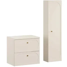 bezowa-szafka-z-blatem-60-cm-i-slupkiem-donna-sand-frez-zlote-galki