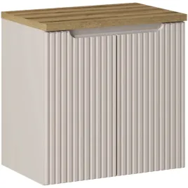 kaszmirowa-ryflowana-szafka-nova-cashmere-82-60-2d-z-blatem-60-cm-oak