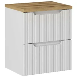 biala-ryflowana-szafka-pod-umywalke-50-cm-nova-white-82-50-2s-z-blatem-oak