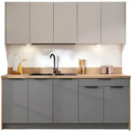meble-kuchenne-novo-200-cm-zestaw-szafek-kuchennych-kaszmir-mat-szary-mat