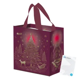 torba-na-zakupy-torebka-prezentowa-krolowa-lasu-bordo26x15x27cm