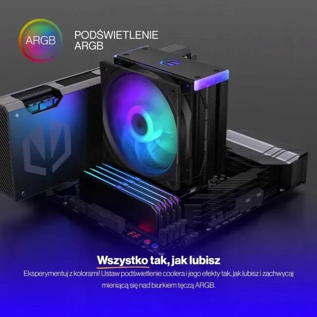 endorfy-fera-5-black-argb-stan-nowy